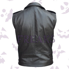 Rebel Rider Real Leather Biker Vest