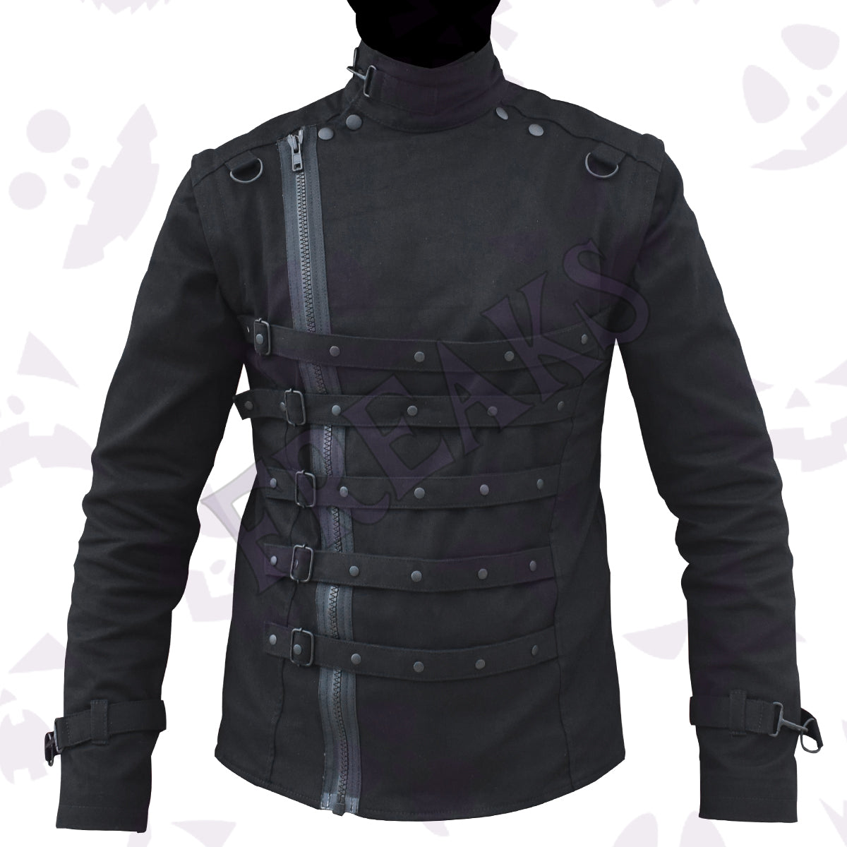 Rebel Vigilante Gothic Mens Jacket