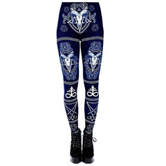 Women Gothic Sexy Legging Animal GOAT Fitness Leggings