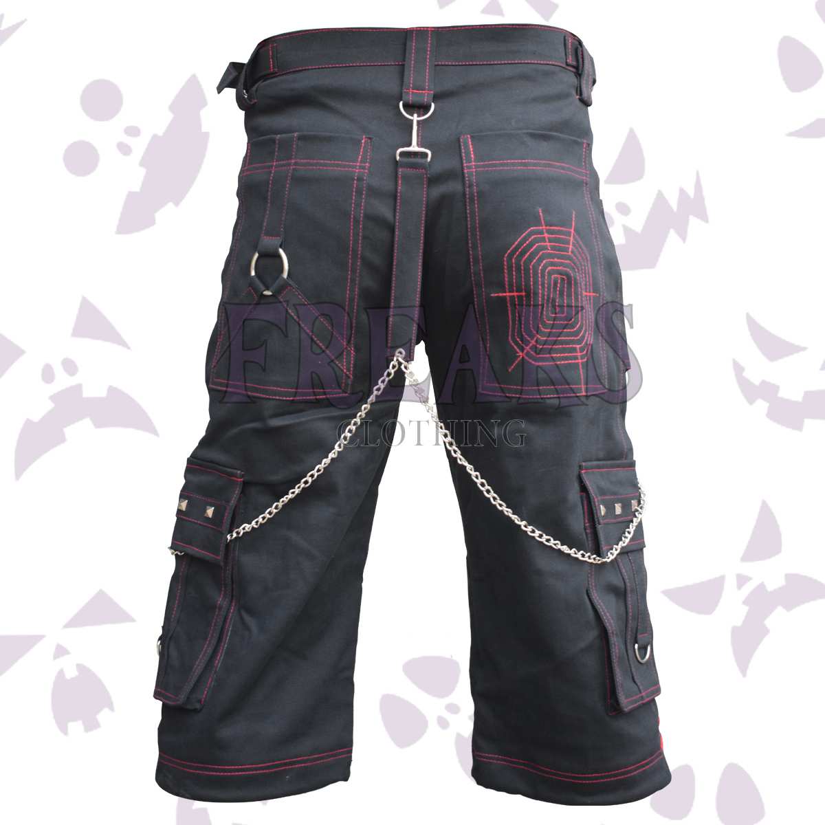 Alien X Inspired Gothic Cargo Short