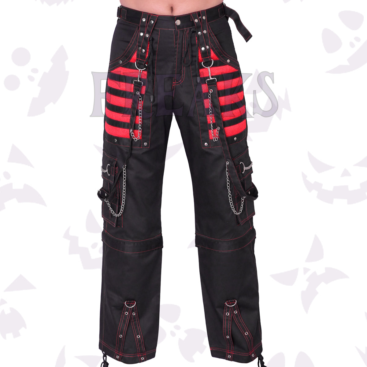 Cybergoth Box Pocket Emo Pants