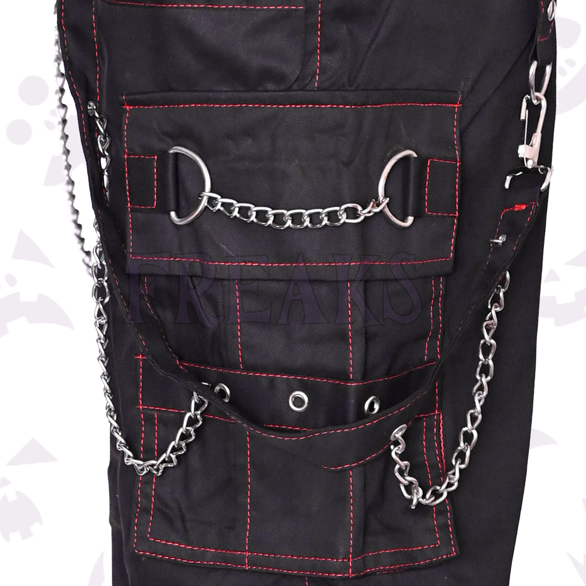 Cybergoth Box Pocket Emo Pants