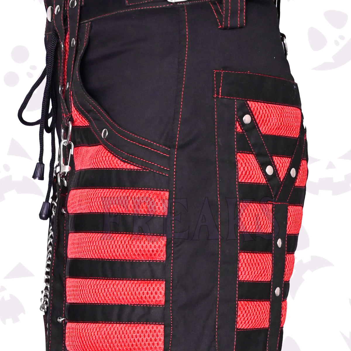 Cybergoth Box Pocket Emo Pants