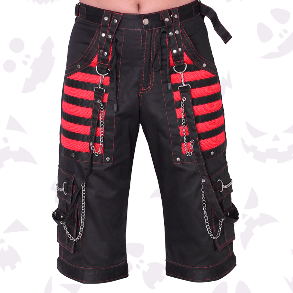 Cybergoth Box Pocket Emo Pants