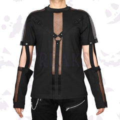 Dark Gothic Long Sleeves Shirt Top