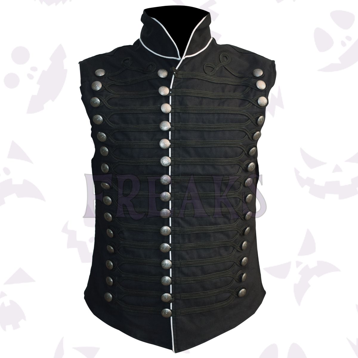 Dark Knight Victorian Laces Vest