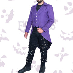 Steampunk Victorian Gothic Purple Tailcoat