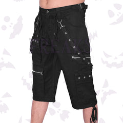 Metal Edge Gothic Shorts