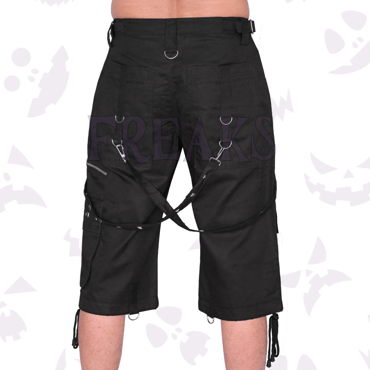 Metal Edge Gothic Shorts