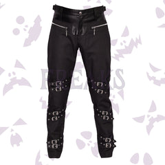 Punk Rock Buckle Straps Pant 