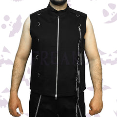 Goth Punk Rock Chains Vest 