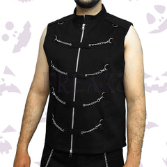 Goth Punk Rock Chains Vest 