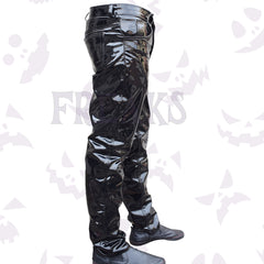 Punk Rock Slim Fit Vinyl Pant