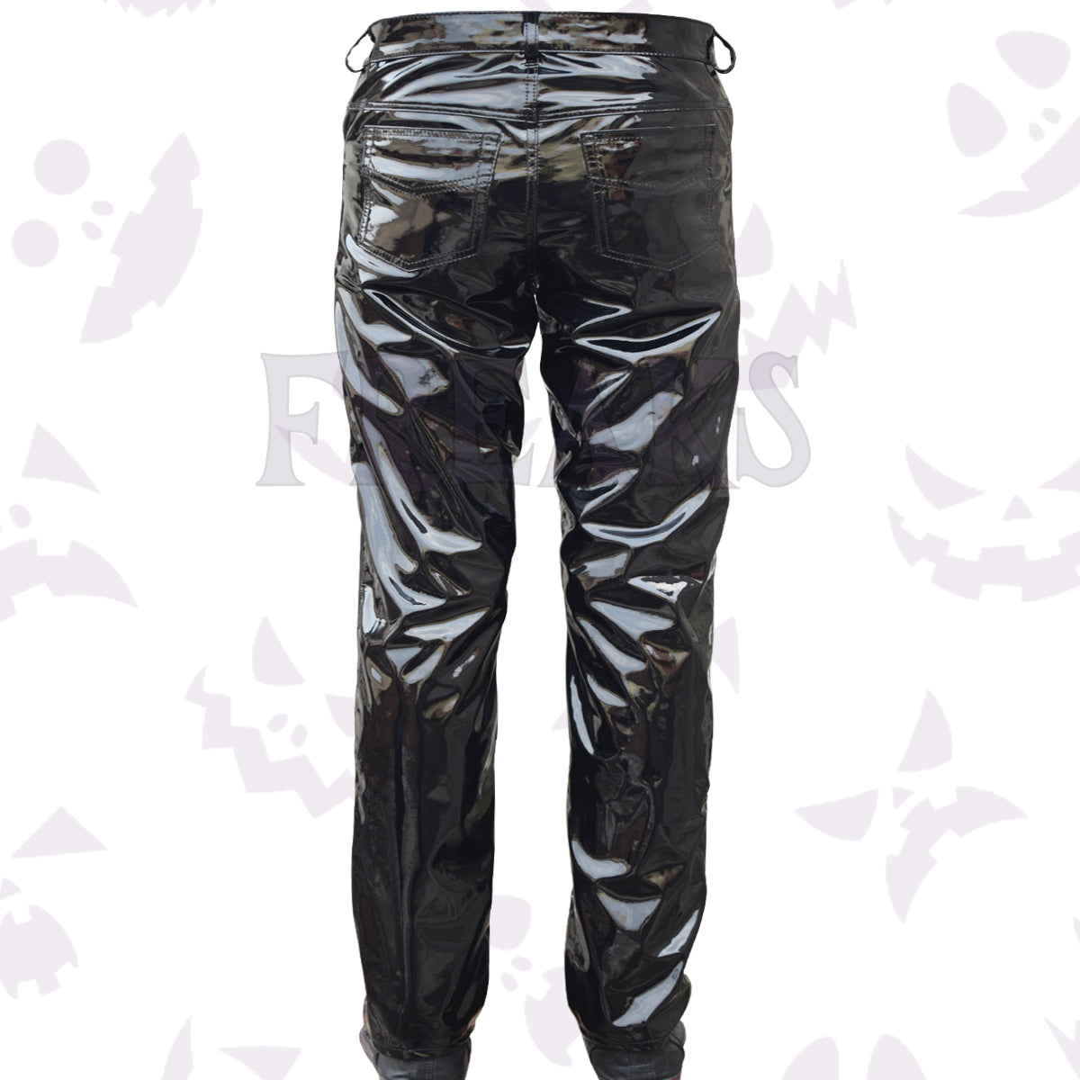 Punk Rock Slim Fit Vinyl Pant