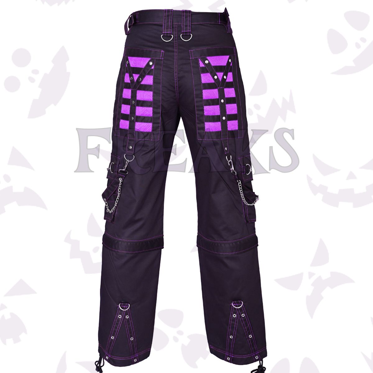 Cybergoth Cargo Baggy Pants