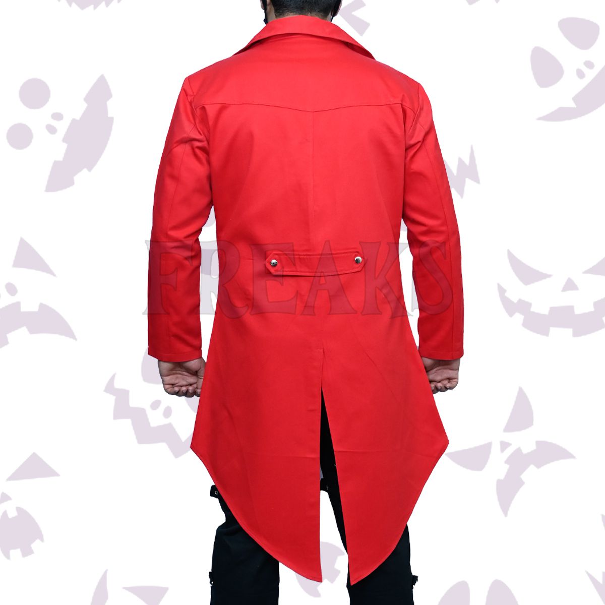 Red Steampunk Victorian Tailcoat