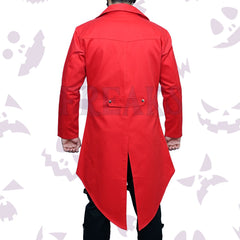 Red Steampunk Victorian Tailcoat