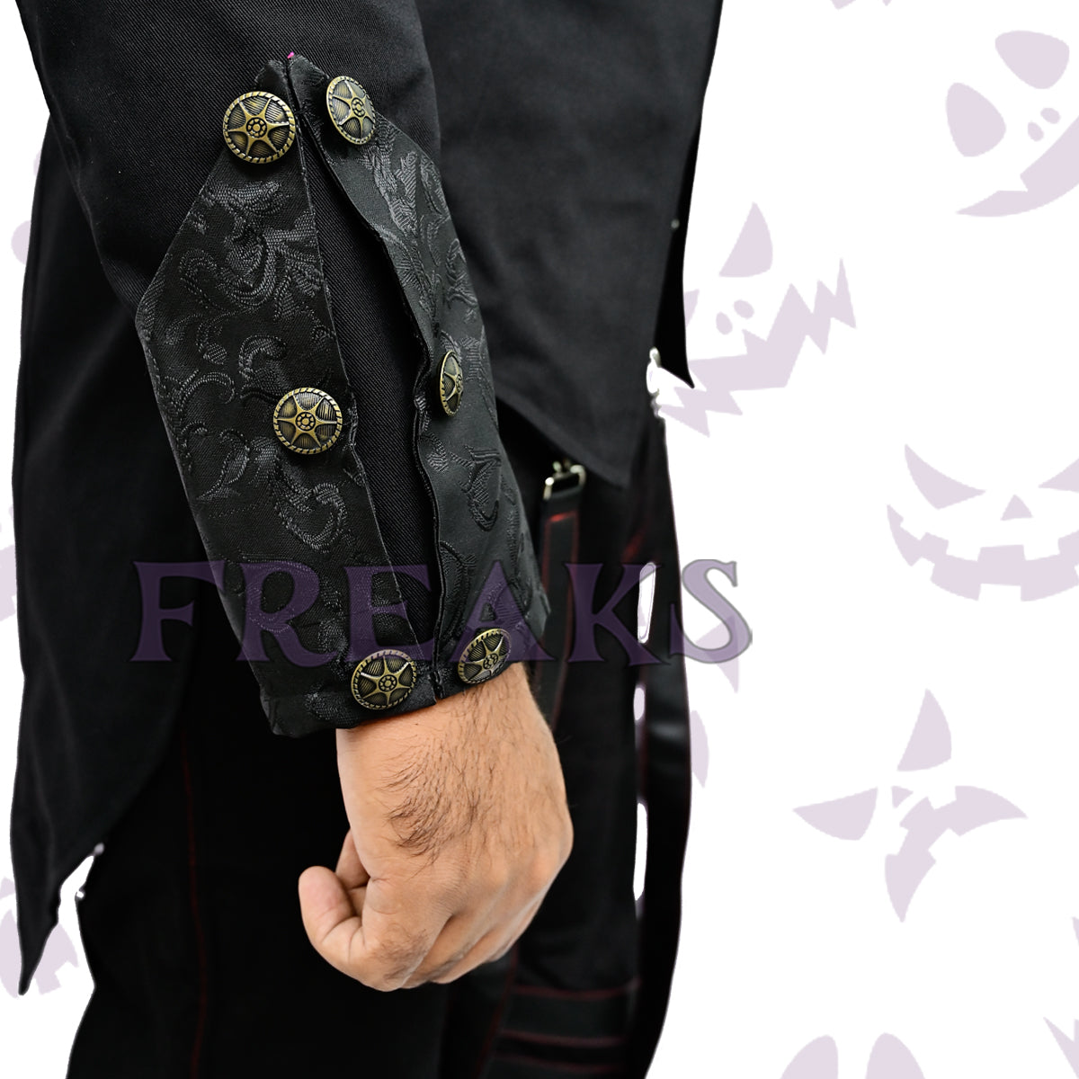 Shadow Duster Steampunk Men Tailcoat