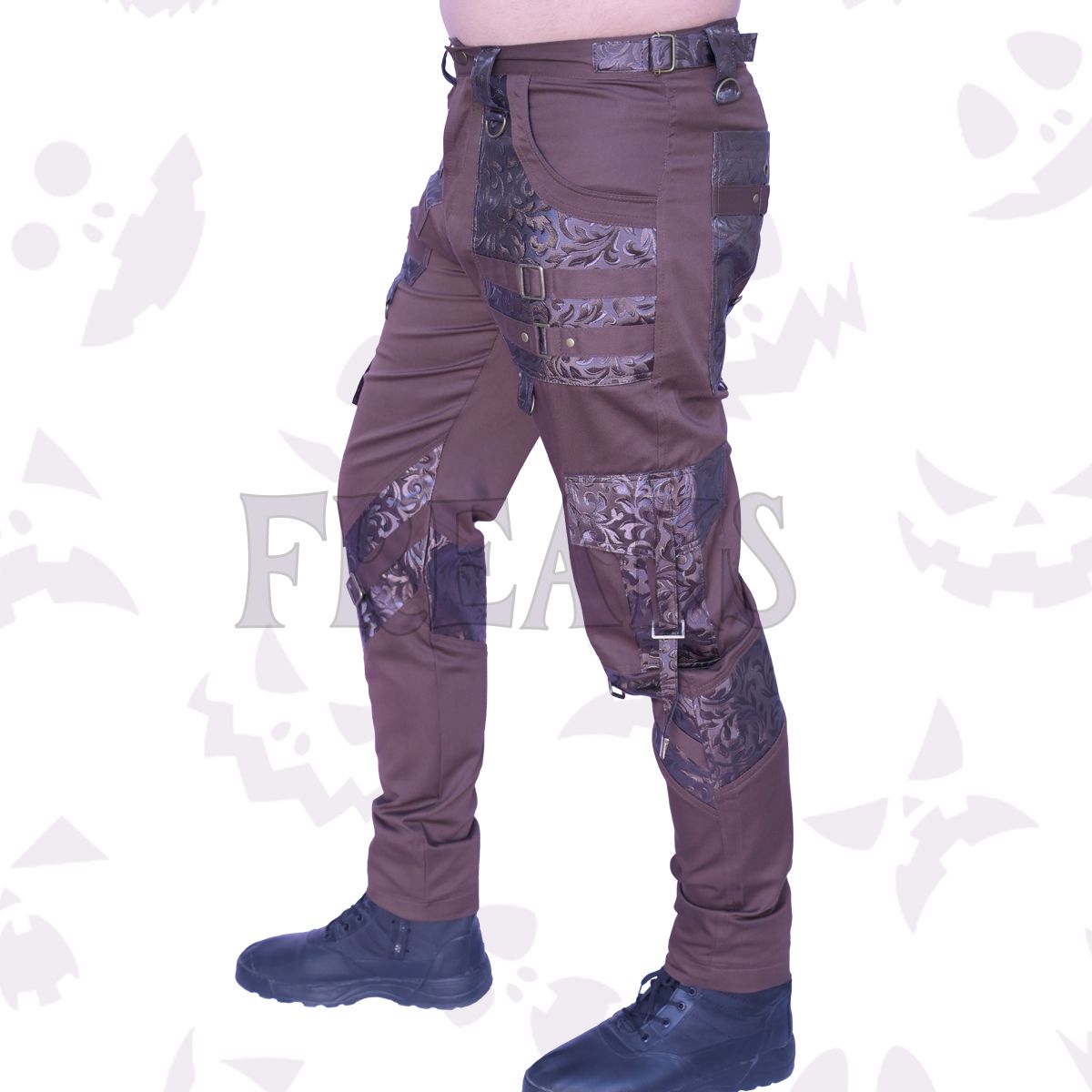 Timekeeper Brown Steampunk Pant