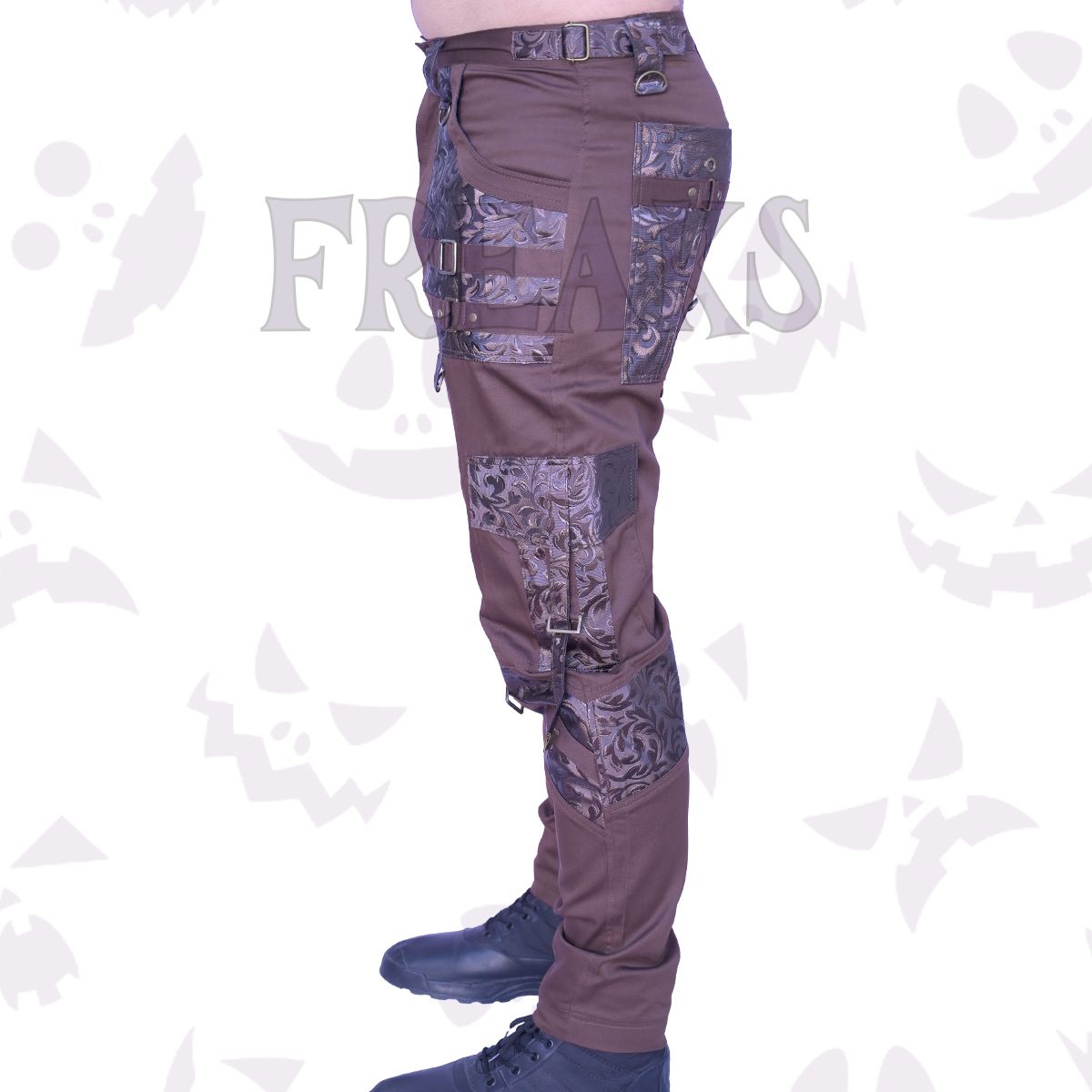 Timekeeper Brown Steampunk Pant