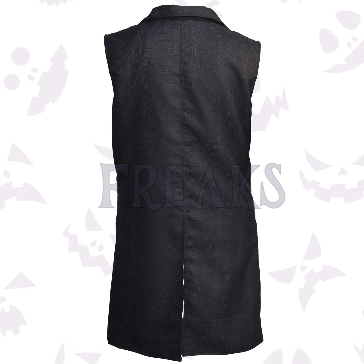 Victorian Steampunk Long Brocade Waistcoat