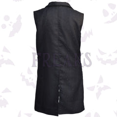 Victorian Steampunk Long Brocade Waistcoat